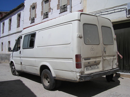 Camioneta Ford de venda del pa a Busto de Bureba (Burgos)