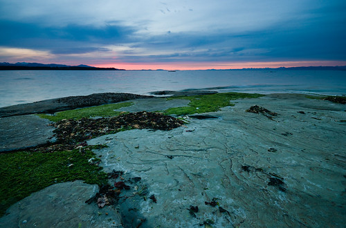ocean pink blue camping sunset canada green landscape island rocks bc gulf britishcolumbia vancouverisland hornbyisland hornby bryntassellca bryntassell