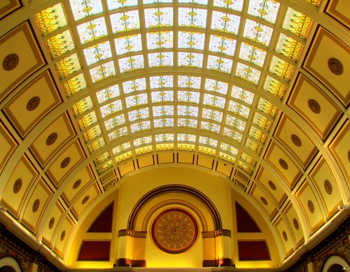 downtown tn nashville tennessee ceiling trainstation unionstation hdr traindepot bmok