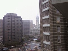 Foggy morning in Philadelphia