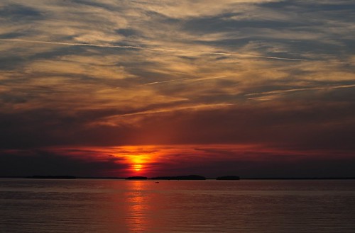 sunset southcarolina lakemurray