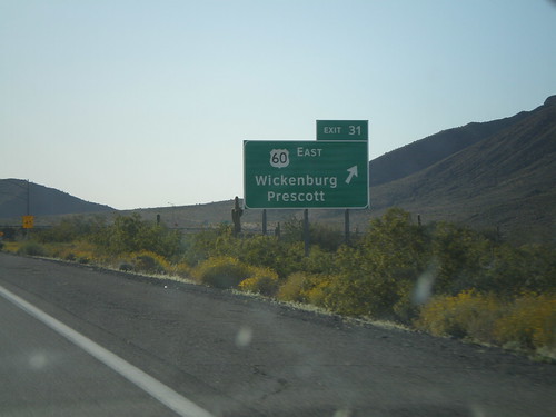arizona sign i10 us60 interchange terminus interstatehighway biggreensign freewayjunction