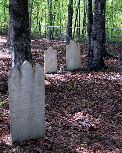 graveyards tombstones