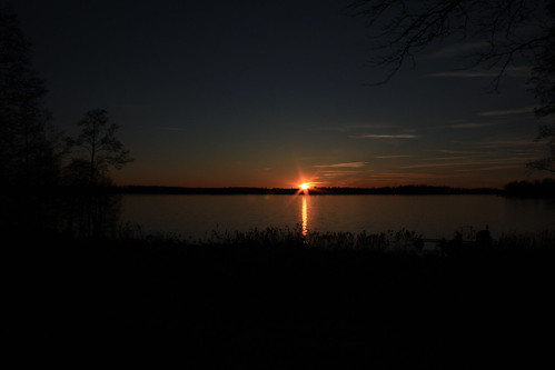 sunset sooc södrabergundasjön 20090402