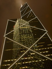 Reflection on Bank of China Tower