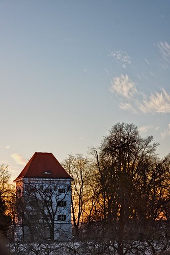 blue sunset sky germany geotagged bavaria evening creativecommons dachau markuswspring springm markusspring