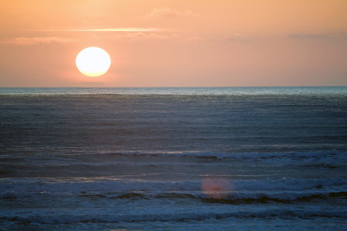 ocean sunset sun oregon digital canon ian eos rebel seaside inn balcony flare xsi shilo sane thecoast