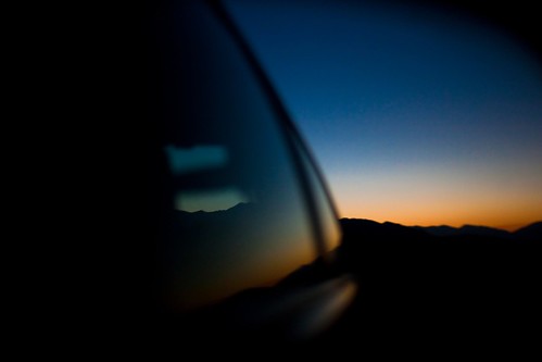 california trip travel sunset vacation mountain reflection window car driving deathvalley canon5d deathvalleynationalpark canonef50mmf14