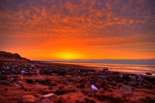 ocean sunset beach clouds sand pentax fb atlantic pei hdr brackley k100d