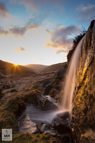 ireland sunrise canon dawn waterfall stream glendalough valley 5d wicklow mkiii 2470 glendason 312a0670