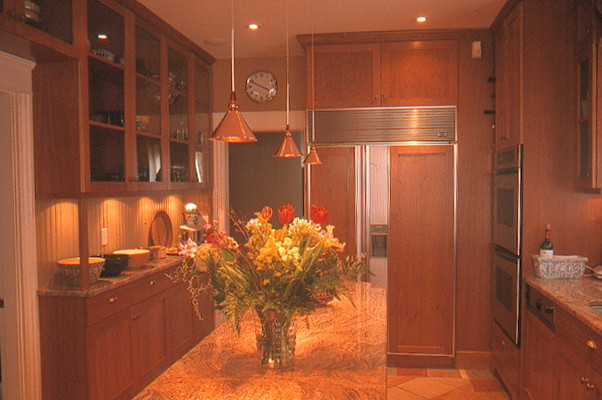 Cabinetry inspired by old existing pantry cabinets in the Halifax Home.