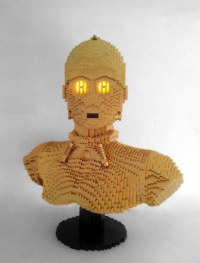 LEGO Star Wars Life Sized C3PO bust