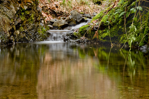 reflection oregon creek waterfall waterblur wards rogueriver wsr 200903010040