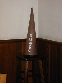 Dunce photo by scjn on flickr