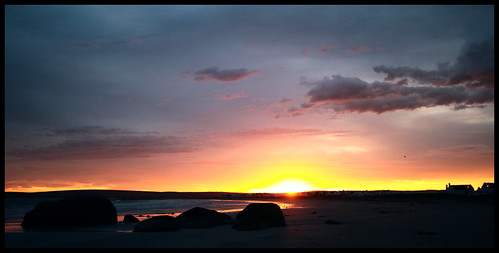 reflection beach sunrise southafrica cape westcoast paternoster