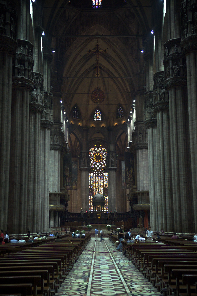 Inside the Duomo di MIlano