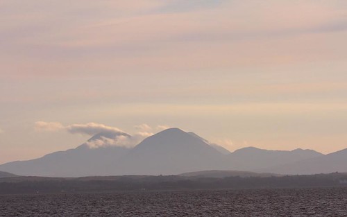 sea mountain port sunrise island dawn scotland charlotte hill escocia islay jura loch hebrides schottland schotland ecosse scozia indaal rhinns