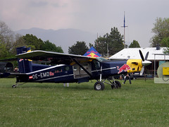 Red Bull Pilatus Porter PC-6 @ LIPG