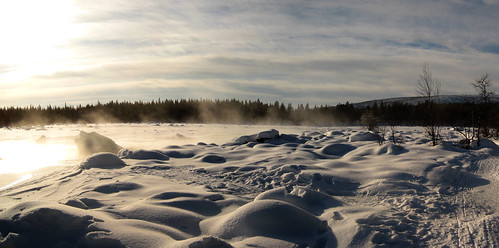 winter sun snow river circle geotagged sweden lappland lapland polar kiruna rautas geo:lat=68070741 geo:lon=19382286