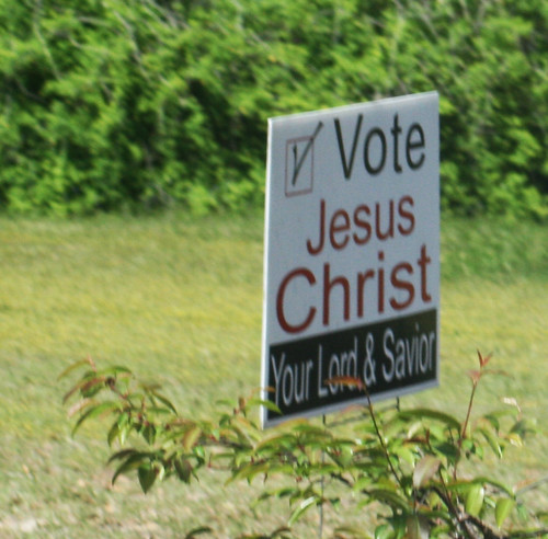Vote Jesus Christ