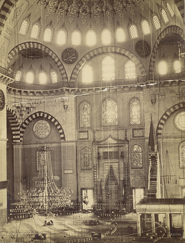 Interior of the Suleymaniye Mosque, Nave