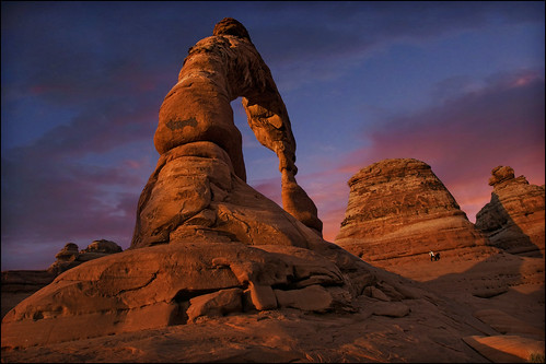 sunset usa southwest utah nationalpark desert moab redrock archesnationalpark delicatearch desertsunset delicatearchhike delicatearchtrailhead