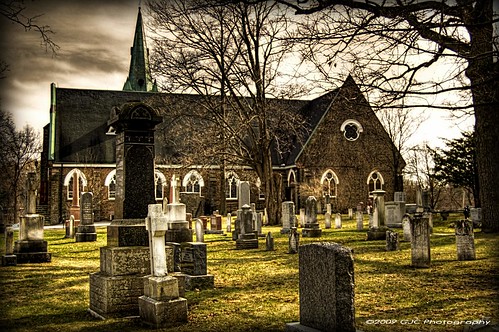 tree church graveyard headstone graves limbs goldstaraward