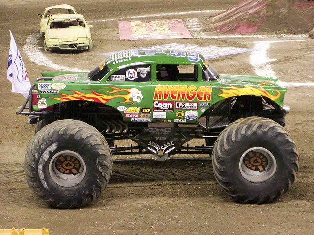Monster truck show at ford field #1