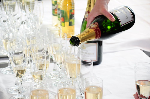 Table of Champagne