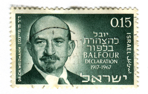 Israel Postage Stamp: Chaim Weizmann