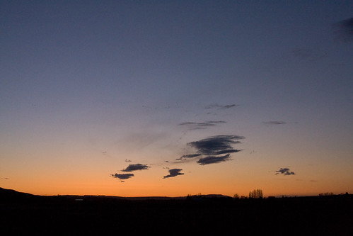 sunset clouds washington eastern othello resrvoir scooteney 200903220084