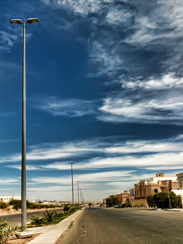 blue sky beautiful clouds geotagged nokia university saudi saudiarabia islamic phoneshot jamia madinah justclouds n96 topazadjust geo:lat=2447713 geo:lon=39557433
