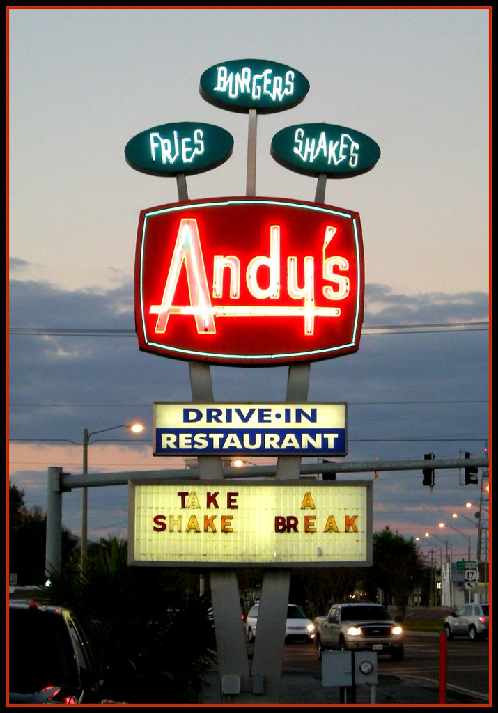Andy's Drive-In Restaurant - 703 3rd Street SW, Winter Haven, Florida U.S.A. - February 7, 2009