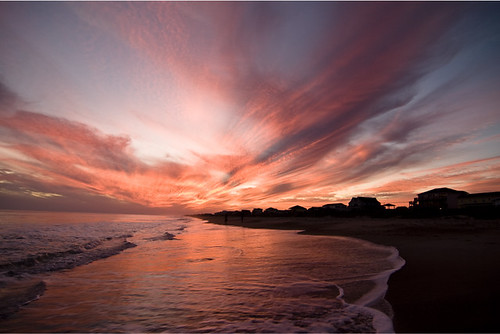 ocean sunset beach canon nc surf waves 1224mm emeraldisle 30d