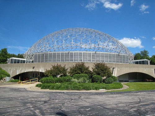 ohio architecture john cleveland modernism headquarters dome kelly terrence geodesic northeast fuller buckminster asm