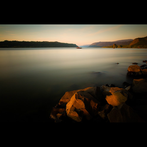 longexposure sunset sky nature water rock canon river landscape outdoors wideangle columbia 5d gorge 1740 goldenhour alteryourreality colorphotoaward