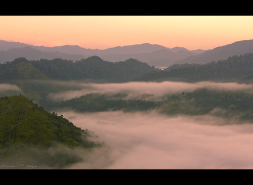 sun mist fog canon hills malaysia layers pahang canon2470mm sungailembing explore47 400d mywinners panoramahill