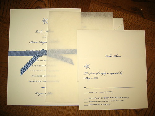 Invitation and RSVP Card