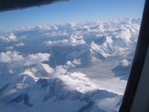 airplane switzerland view air glacier aletsch