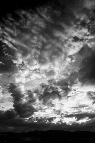 sunset blackandwhite newmexico clouds