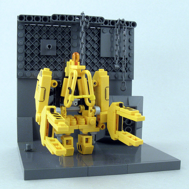 Power Loader parked in the Sulaco