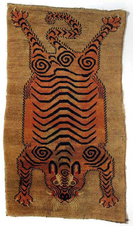 Tibetan tiger rug