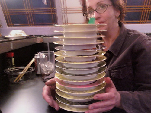 Plate tower