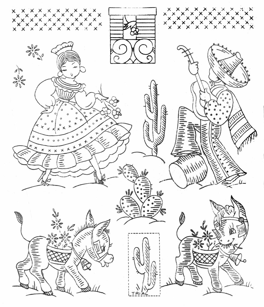 Free Vintage Embroidery Transfers 70