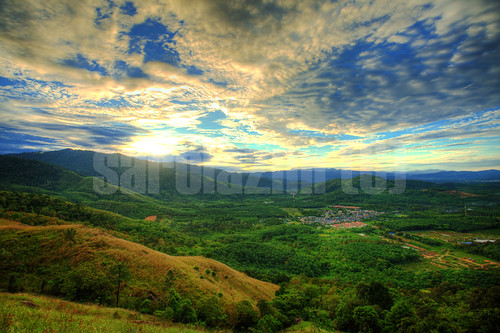 morning sky sun nature sunrise landscape hill malaysia selangor semenyih brogahill