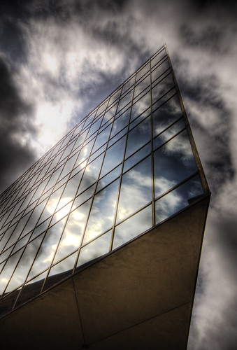 reflection building glass architecture austin mirror office texas tx hdr photomatix 3exp