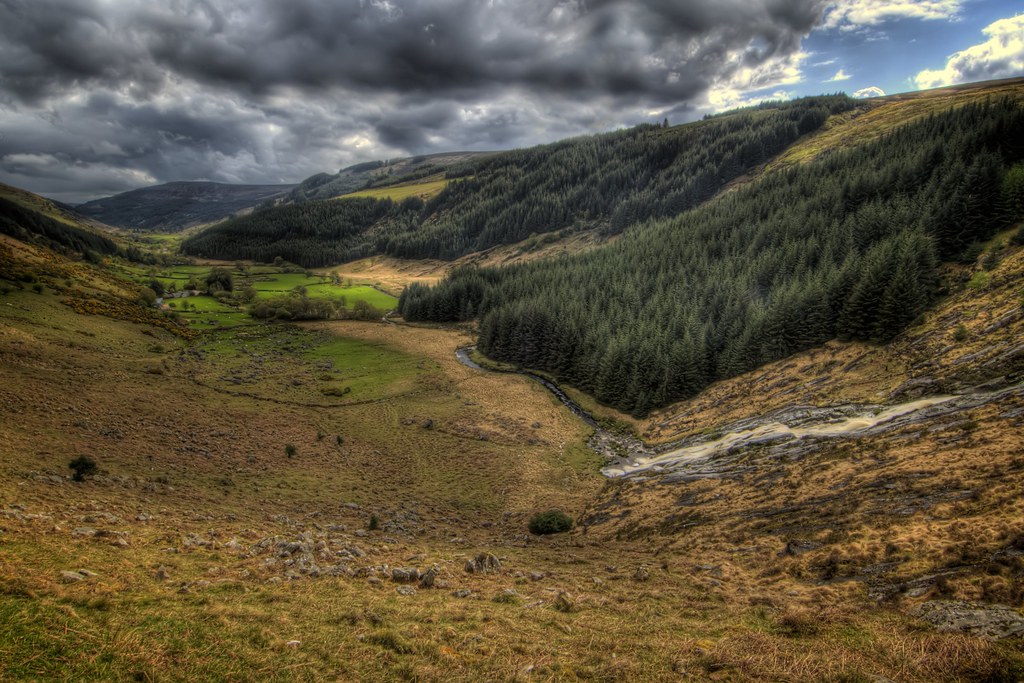 Valley in the Wicklow Mountains