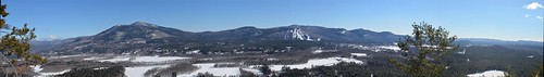 blue sky white ski mountains nikon cathedral conway north newengland nh panoramic ledge mtn range cranmore d5100