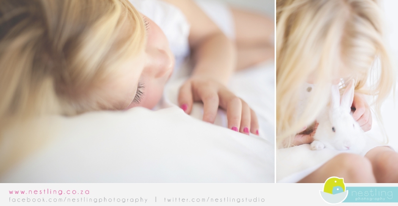 Kids Bunny themed styled shoot by Nestling Photography
