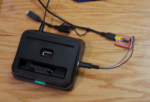Pogoplug UART with USB adapter